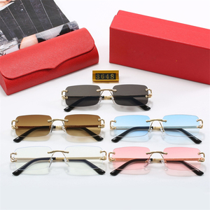 <span class=keywords><strong>Gafas</strong></span> <span class=keywords><strong>de</strong></span> <span class=keywords><strong>Sol</strong></span> <span class=keywords><strong>de</strong></span> Metal <span class=keywords><strong>de</strong></span> Diseñador 2026 para Mujer y Hombre <span class=keywords><strong>de</strong></span> Lujo sin Montura Rectangulares UV400 <span class=keywords><strong>con</strong></span> Logotipo Personalizado al por Mayor <span class=keywords><strong>de</strong></span> Marca <span class=keywords><strong>de</strong></span> Lujo - Product Image 6