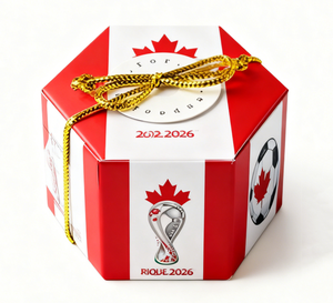Customized Logo Chocolate Packaging Box for Wedding Gift Box Stripes <strong>Mini</strong> Hexagonal Box - Product Image 3