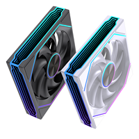 LOVINGCOOL 2026 New Aio Integrated DIY Fast Cooing Fan Computer PC Case ARGB Fan 120mm Speed Display CPU Radiator Cooler Gaming