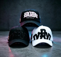 Gorra de Béisbol Deportiva de 5 Paneles Dandi Stock G5 Beverly Hills con Letra B en Relieve 3D y Logotipo que Cambia de Color con la Temperatura