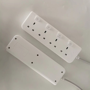 4WAY britannique UK Type prise de câble d'extension OEM personnalisé <span class=keywords><strong>prix</strong></span> usine multiprise barre de cuivre avec 3G1.25mm2 VED fil UKCA - Product Image 3