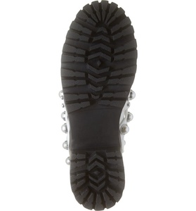 Botines con plataforma para mujer, botines tobilleros blancos con perlas, estilo Chelsea, para invierno y otoño, 2023 - Product Image 4