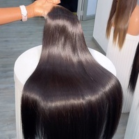 Nouvelle Collection 2025 : Perruque Lace Front en Cheveux Humains Vietnamiens, Cheveux Vierges Lisses ou Ondulés Profonds, Perruque HD Lace Sans Colle