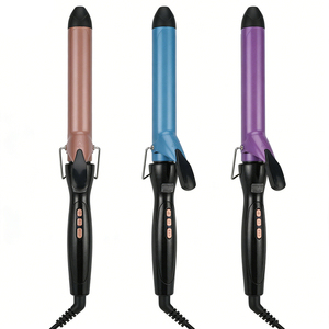 Plancha Profesional para Peinar el Cabello, Disponible en 25mm, 28mm, 32mm, con Revestimiento Cerámico, Barril Fijo, Pantalla Digital, Calentador PTC, LCD Inteligente - Product Image 1