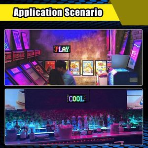 Programmable LED Car Sign Rectangular Bluetooth App Control Static Text <b>Display</b> Vehicle Exterior USB Powered - Product Image 6