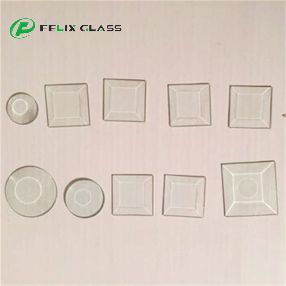 beveled glass clusters