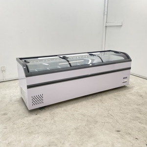 Congelador Comercial Combinado Tipo Isla, Estándar Europeo, para Exhibición de Alimentos Congelados, Equipo de Cocina para Tiendas Europeas, Congelación Horizontal Profunda - Product Image 6