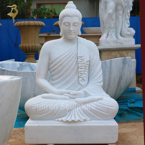 Vergleich von Marmor-Buddha-Statuen aus verschiedenen historischen Zeiten und ihrem künstlerischen und kulturellen Wert - Product Image 5