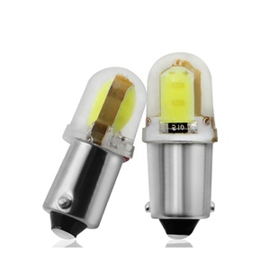 หลอดไฟ LED COB ทรงกลม BA9S T4W 363 1895 233 สว่างพิเศษ 3 มิติ สีขาว สำหรับไฟส่องป้ายทะเบียนรถยนต์ หลอดไฟโดม หลอดไฟมาร์คเกอร์ รถยนต์ ใช้ไฟ DC 12V - Product Image 2