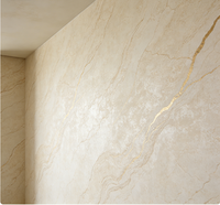 Panneau mural en PVC imitation marbre artificiel imperméable et résistant aux UV sur mesure |   Design 3D moderne pour la décoration murale intérieure commerciale et l'exportation