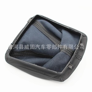 ฝาครอบกันฝุ่นเกียร์รถยนต์ Fuxin Skoda ทำจากพลาสติก PU ดีไซน์หรูหราแบบเรียบ - Product Image 4