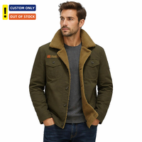 Vestes décontractées pour hommes doublées polaire, style tendance, directement de l'usine, pour l'hiver – Offre exclusive transfrontalière