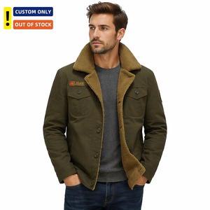 Giacche da <span class=keywords><strong>Uomo</strong></span> Casual per Esterni Foderate in Pile <span class=keywords><strong>Solo</strong></span> su Ordinazione Stile di Tendenza Diretto dalla Fabbrica per Fornitura Esclusiva Transfrontaliera Invernale - Product Image 1