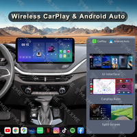 Lecteur DVD de voiture 12,3 pouces pour CHEVROLET MENLO 2020-2022, navigation GPS, CarPlay sans fil, système d'exploitation Android, autoradio DSP, stéréo automobile