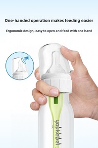 Nouveautés pour bébés : <span class=keywords><strong>Biberon</strong></span> anti-étouffement pour <span class=keywords><strong>nouveau</strong></span>-nés, bouteilles d'eau personnalisées, <span class=keywords><strong>biberon</strong></span> en PP sans BPA pour bébés - Product Image 3