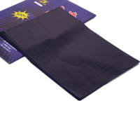 Offre Spéciale Double Face Bleu A4 Taille Transfert Traçage Graphite Papier Carbone Papier pour Bureau Fournitures Scolaires