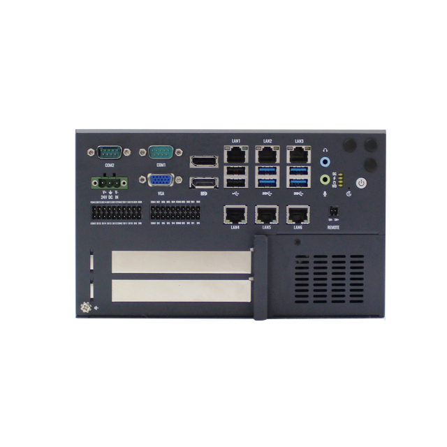 Scalable Industrial Fanless Embedded Vision Computer PC Core I3 I5 I7 PCIe PCI Expansion Slot Support Multiple Camera-in Stock