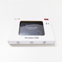SSD Portabel Kecepatan Tinggi Hard Drive Eksternal Portabel Hard Disk Mobile Ringan USB3.2 Hard Drive Eksternal
