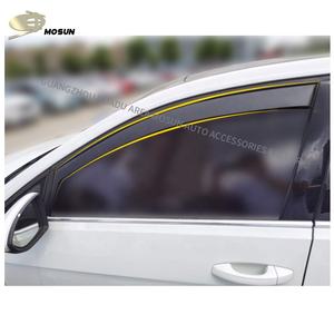 Visière de fenêtre en canal d'injection pour Volkswagen <span class=keywords><strong>Golf</strong></span> Mk7 2012-2021 pare-vent pare-météo déflecteur pare-pluie 2015 2020 - Product Image 4