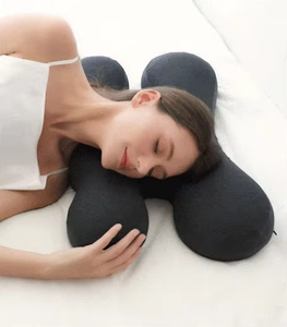 Oreiller moderne en mousse à mémoire de forme papillon pliable ergonomique orthopédique soutien du cou expérience de sommeil confortable - Product Image 6