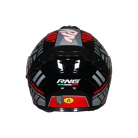 Casque de moto modulaire unisexe ABS avec double visière, déverrouillage rapide, certifié ECE, dernier modèle de casque de moto rabattable en ABS