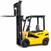 Kleiner Elektrostapler 1 Tonne 2 Tonnen 3 Tonnen Emissionsfreies Design mit Geringer Lautstärke für Schmalgang-Lagerbetrieb