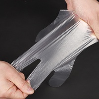 Gants jetables en PE de qualité alimentaire, fabricant de gants en plastique transparent en gros