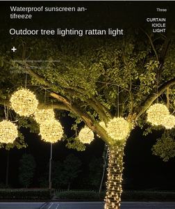 Led estrella de cinco puntas al aire libre impermeable Festival estilo lámpara colgante calle proyecto iluminación linterna - Product Image 4