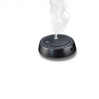 Diffuseur d'arômes portable M9 Maonoal moderne en métal, purificateur d'air 30ml 10m, alimenté par USB, éclairage d'ambiance, parfum longue durée pour