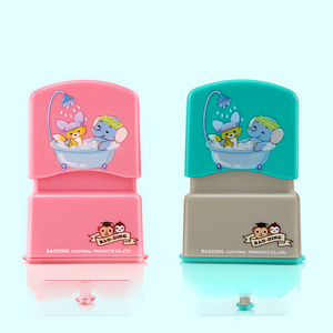 Vêtements en <span class=keywords><strong>textile</strong></span>, <span class=keywords><strong>nom</strong></span> mignon, matériau lavable pour enfants, Animal mignon, jouet, <span class=keywords><strong>tampon</strong></span> de dessin animé - Product Image 1