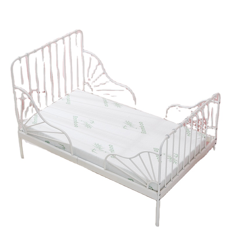 Лидер продаж, детский бамбуковый матрас для детской кроватки, защита, водонепроницаемая детская кровать, органический дышащий матрас для детской кроватки, закрывающий молнию