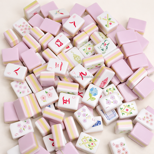 โอ้ มาย หมาจ<span class=keywords><strong>ง</strong></span> ชุดหมาจง<span class=keywords><strong>ส</strong></span>ีชมพูแบบอเมริกัน กระเบื้อ<span class=keywords><strong>ง</strong></span>หมาจ<span class=keywords><strong>ง</strong></span>เมลามีนคุณภาพสูง <span class=keywords><strong>ส</strong></span>ำหรับความบันเทิ<span class=keywords><strong>ง</strong></span>กลางแจ้งหรือเป็นขอ<span class=keywords><strong>ง</strong></span>ขวัญ หมาจ<span class=keywords><strong>ง</strong></span><span class=keywords><strong>ส</strong></span>ำหรับการเดินทาง - Product Image 1