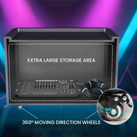 Écran LED portable pliable P2.6 étanche avec support de table pour utilisation en boîte de nuit, centre commercial et ascenseur
