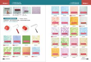 الأزرق 7 بوصة 3D خلفية الديكور تول طلاء جدران نمط بكرة مطاطية - Product Image 4