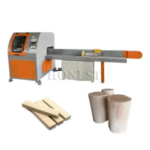 Labor Saving Electronic Wood Sawing Machine / Wood Timber Cut Off Saw / Electronic Wood Sawing Machine