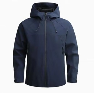 JAC22 TZ1266 Nuova Giacca in <span class=keywords><strong>Pile</strong></span> Antivento <span class=keywords><strong>con</strong></span> <span class=keywords><strong>Cappuccio</strong></span> per <span class=keywords><strong>Uomo</strong></span> - Product Image 3