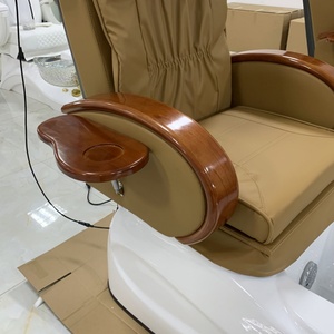 Fauteuil de pédicure en cuir synthétique moderne de luxe pour salon de manucure professionnel, hôtel, salle de sport et salle de bain - Product Image 6