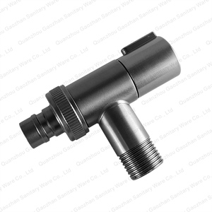 <span class=keywords><strong>Robinet</strong></span> mural moderne en acier inoxydable 1/2 vente en gros vanne d'angle d'arrêt d'eau de toilette à 90 degrés pour le plastique extérieur - Product Image 3