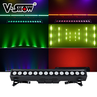 Barre LED VSHOW L10 Gamut Outdoor 14 * 25W RGBWYLP 7-en-1 à pixels avec contrôle DMX pour effets de lavage paysager et architectural IP66