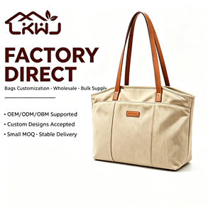 Borsa da Ufficio in Tessuto Oxford con Tasca per Computer, Borsa a Tracolla da Donna per Affari, Vendita all'Ingrosso - Product Image 1