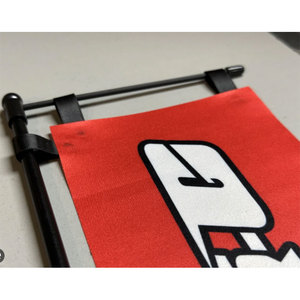 <span class=keywords><strong>Bandera</strong></span> Mini Nobori <span class=keywords><strong>de</strong></span> Diseño Impreso Digital con Logotipo Personalizado <span class=keywords><strong>de</strong></span> Alta Calidad y Precio Económico <span class=keywords><strong>de</strong></span> Fábrica con Base y Soporte - Product Image 3