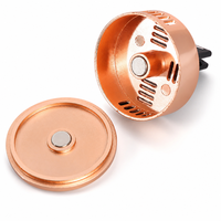 Diffuseur de parfum pour voiture de luxe personnalisé, clip de ventilation en métal, aromathérapie pour décoration intérieure, logo personnalisé, vente en gros OEM