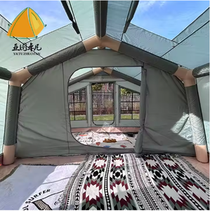 Ventes chaudes Tente gonflable de glamping aérien facile à installer, imperméable et coupe-vent, 4 saisons, cabine Oxford, tentes de camping gonflables - Product Image 4