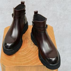 Chaussures habillées classiques en cuir pour hommes, style Oxford, avec semelle amortissante, idéales pour le bureau - Product Image 5