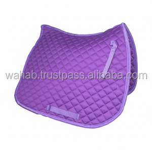 แผ่นรองอานม้า Waziz WZ-90111 ผ้าทวิลคอตตอน บรรจุใยโพลีเอสเตอร์ พร้อมซับในโพลีคอตตอน - Product Image 1