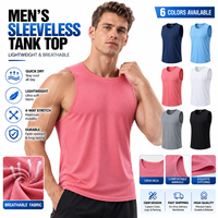T-shirt de sport athlétique pour homme, coupe ajustée, col rond, design OEM personnalisé, séchage rapide, respirant, extensible, pour la course et l'entraînement