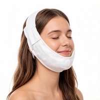 Compresse de gel réutilisable CSI pour les joues, chaude ou froide, en tissu non tissé, avec sangle de fixation réglable