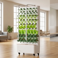 2026 Eerste Release Slim Verticaal Teeltsysteem Thuis Hydroponisch Tuinieren Voedingsoplossing Recycling Verticale Planten