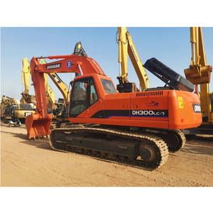 Excavadora hidráulica de cadenas usada Doosan DH300LC-7 con PLC, caja de cambios y motor como componentes principales para el mantenimiento preventivo. - Product Image 5