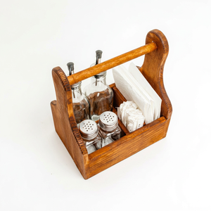Wooden Cooking Spoon Holder Durable <b>Kitchen</b> Counter Spoon Rest - Product Image 1